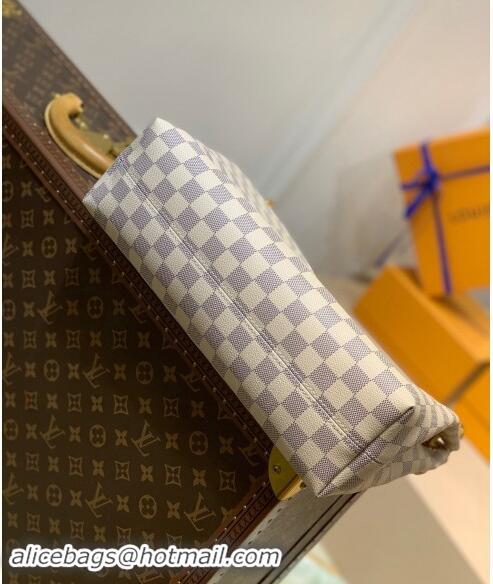 Good Taste Louis Vuitton Damier Azur Canvas Graceful PM Tote Bag N42249