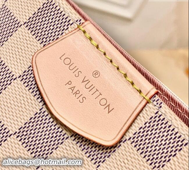 Famous Brand Louis Vuitton Damier Azur Canvas Graceful MM Tote Bag N42243