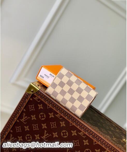 Super Quality Louis Vuitton Damier Azur Canvas Victorine Wallet N64022 2024