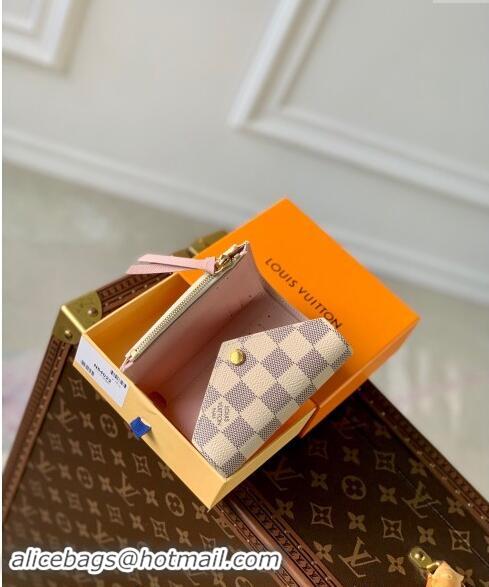 Super Quality Louis Vuitton Damier Azur Canvas Victorine Wallet N64022 2024