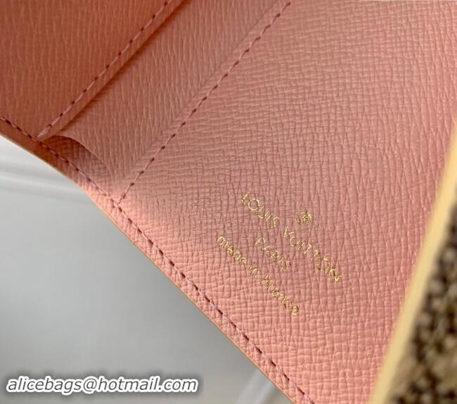 Super Quality Louis Vuitton Damier Azur Canvas Victorine Wallet N64022 2024