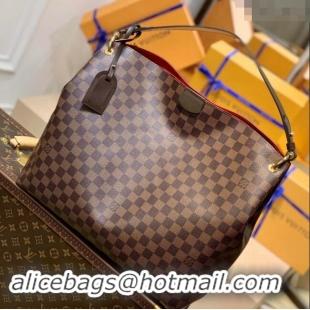 Luxury Cheap Louis Vuitton Damier Ebene Canvas Graceful MM Tote Bag N44045