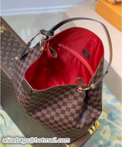 Luxury Cheap Louis Vuitton Damier Ebene Canvas Graceful MM Tote Bag N44045