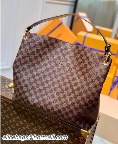 Luxury Cheap Louis Vuitton Damier Ebene Canvas Graceful MM Tote Bag N44045