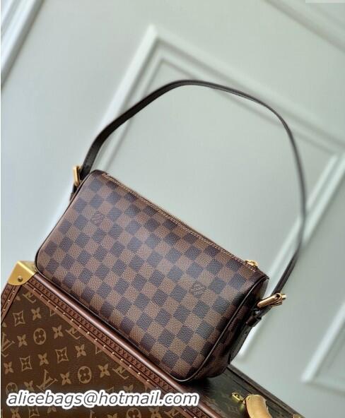 Promotional Louis Vuitton Vintage Damier Ebene Canvas Shoulder Bag M60006