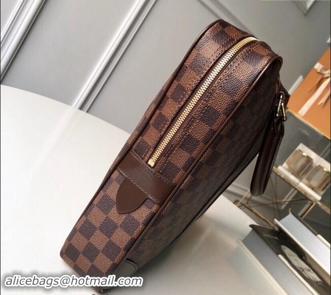 Top Grade Louis Vuitton Damier Ebene Canvas Porte-Documents Voyage MM Briefcase N41124 2023