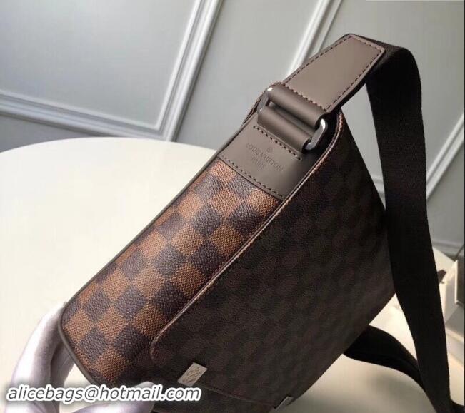 Cheapest Louis Vuitton Damier Ebene Canvas Mens District PM Messenger Flap Bag N41031 2023