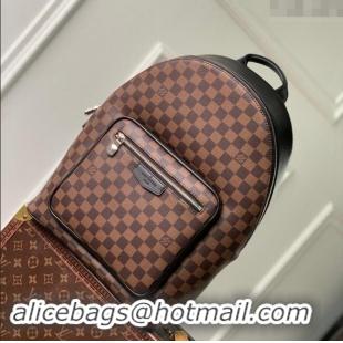 Super Quality Louis Vuitton Damier Ebene Canvas Josh Backpack Bag N40365 2023