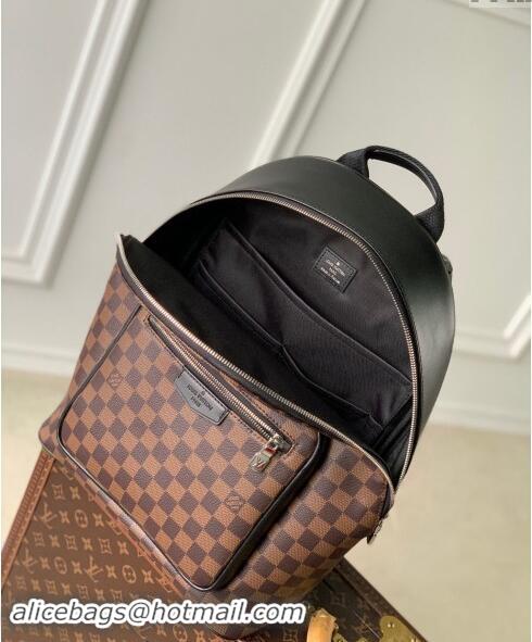 Super Quality Louis Vuitton Damier Ebene Canvas Josh Backpack Bag N40365 2023