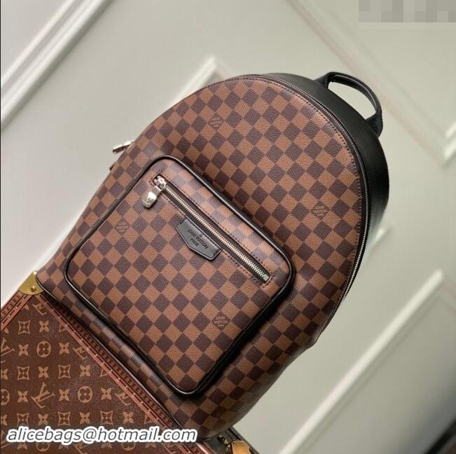 Super Quality Louis Vuitton Damier Ebene Canvas Josh Backpack Bag N40365 2023