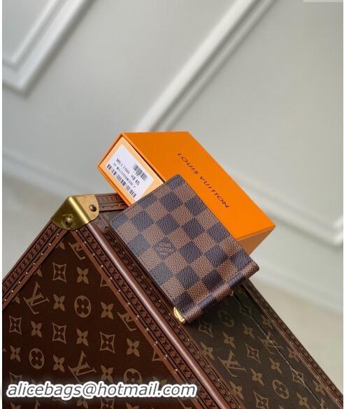 Promotional Louis Vuitton Damier Ebene Canvas Billfold Wallet M61700