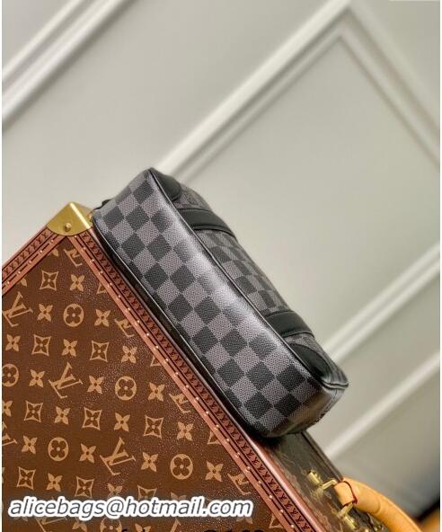 Best Quality Louis Vuitton Damier Graphite Canvas Pochette Kasai Pouch N60501