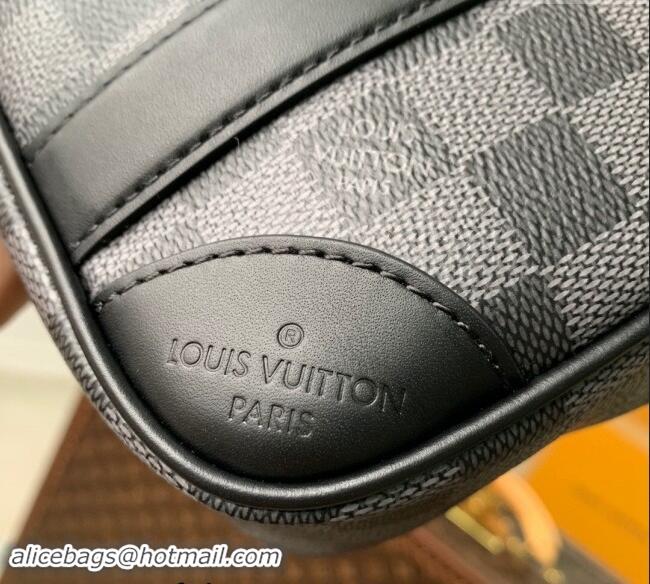 Best Quality Louis Vuitton Damier Graphite Canvas Pochette Kasai Pouch N60501