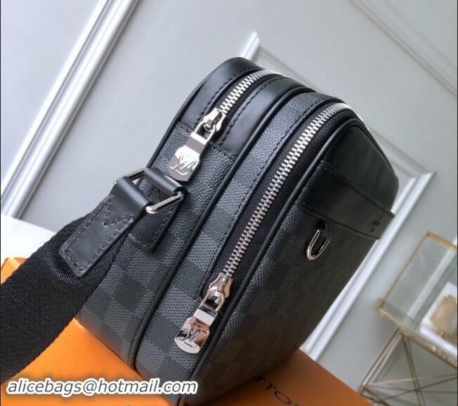 Pretty Style Louis Vuitton Damier Graphite Canvas Men Messenger Bag N40097