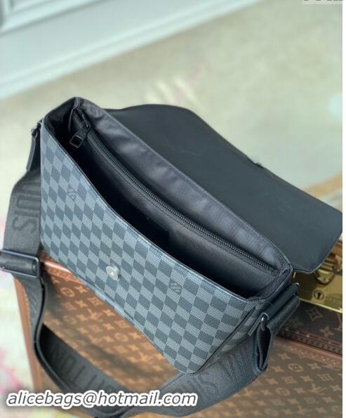 Top Design Louis Vuitton  Damier Graphite Canvas Montsouris Messenger Bag N46685