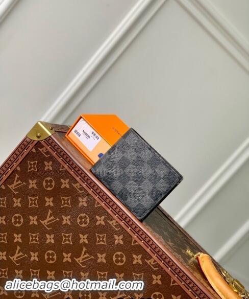 Well Crafted Louis Vuitton Damier Graphite Canvas Multiple Wallet N62663