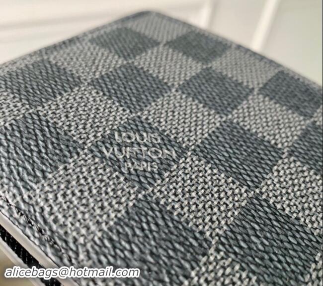 Well Crafted Louis Vuitton Damier Graphite Canvas Multiple Wallet N62663