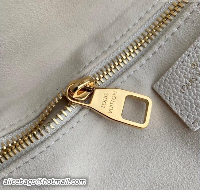 Best Price Louis Vuitton Monogram Empreinte Neverfull MM Bag M46516 Beige 2023