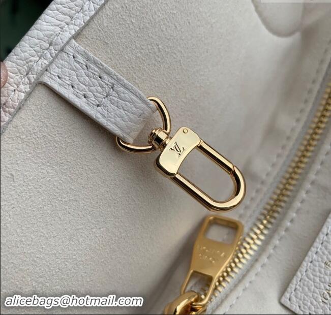 Best Price Louis Vuitton Monogram Empreinte Neverfull MM Bag M46516 Beige 2023