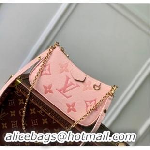 Top Quality Louis Vuitton Monogram Empreinte Easy Pouch on Strap Mini Bag M82346 Gradient Pink 2023