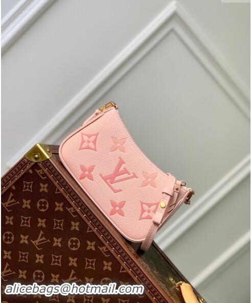 Top Quality Louis Vuitton Monogram Empreinte Easy Pouch on Strap Mini Bag M82346 Gradient Pink 2023