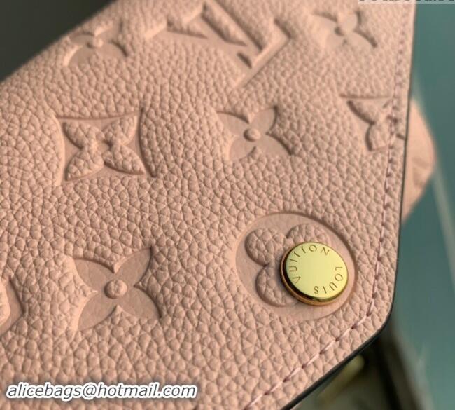 Well Crafted Louis Vuitton Monogram Empreinte Sarah Wallet M82257 Light Pink 2023