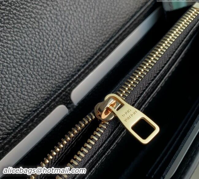 Best Price Louis Vuitton Monogram Empreinte Sarah Wallet M82257 Black 2023