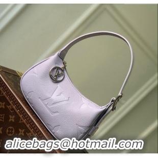 Top Quality Louis Vuitton Monogram Empreinte Mini Moon Hobo Bag M82426 Iris Purple