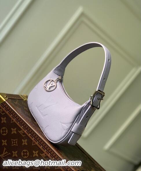 Top Quality Louis Vuitton Monogram Empreinte Mini Moon Hobo Bag M82426 Iris Purple