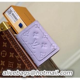 Well Crafted Louis Vuitton Monogram Empreinte Clea Wallet M82515 Purple