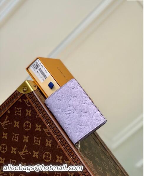 Well Crafted Louis Vuitton Monogram Empreinte Clea Wallet M82515 Purple