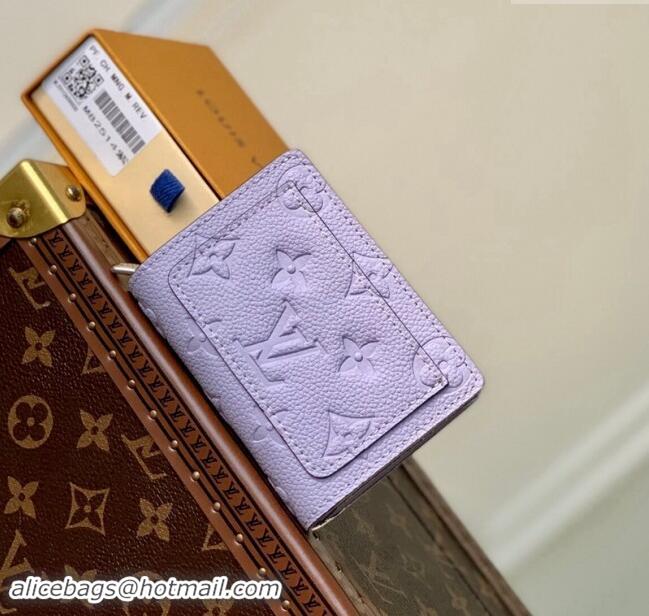 Well Crafted Louis Vuitton Monogram Empreinte Clea Wallet M82515 Purple