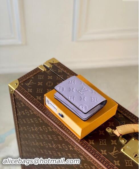 Well Crafted Louis Vuitton Monogram Empreinte Clea Wallet M82515 Purple