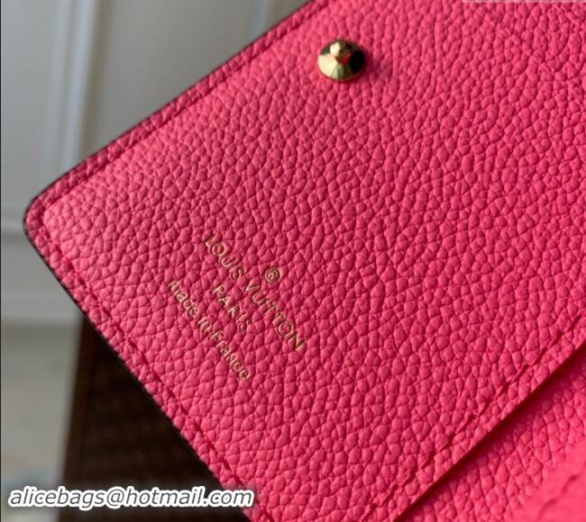 Top Quality Louis Vuitton Monogram Empreinte Clea Wallet M82514 Pink