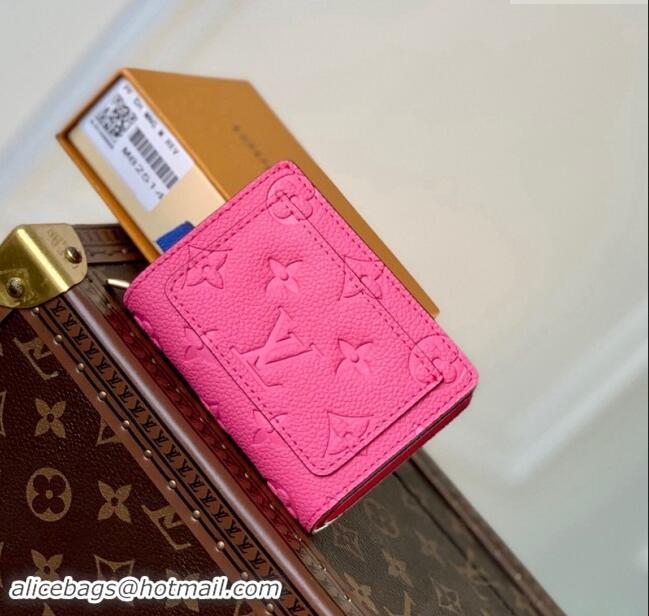 Top Quality Louis Vuitton Monogram Empreinte Clea Wallet M82514 Pink