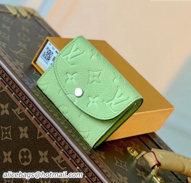 Top Quality Louis Vuitton Monogram Empreinte Rosalie Coin Purse Wallet M82392 Vert Noto Green