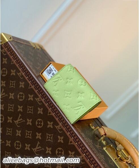 Top Quality Louis Vuitton Monogram Empreinte Rosalie Coin Purse Wallet M82392 Vert Noto Green