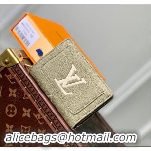 Top Quality Louis Vuitton Monogram Empreinte Leather Clea Wallet M82370 Green