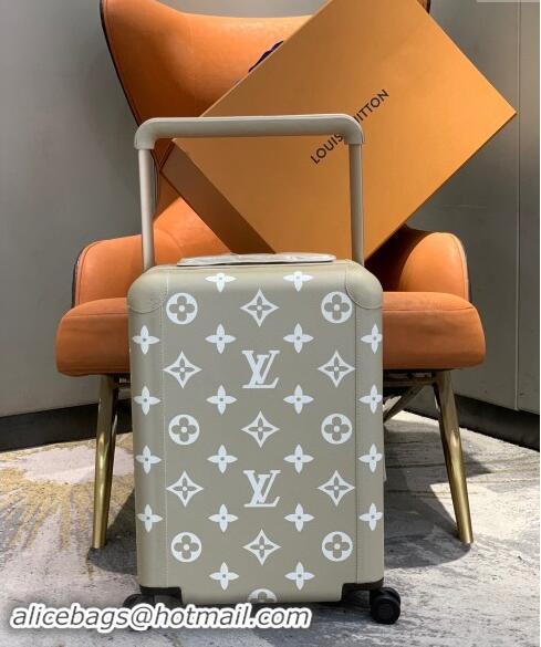 Top Design Louis Vuitton Monogram Empreinte Horizon 55 Luggage Travel Bag 1102 Grey