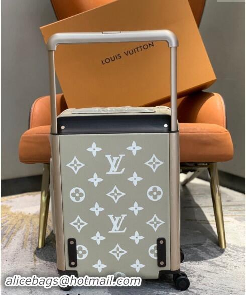 Top Design Louis Vuitton Monogram Empreinte Horizon 55 Luggage Travel Bag 1102 Grey