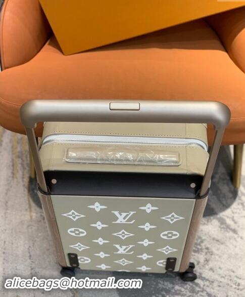 Top Design Louis Vuitton Monogram Empreinte Horizon 55 Luggage Travel Bag 1102 Grey