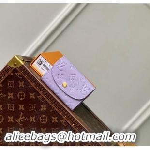 Super Quality Louis Vuitton Monogram Empreinte Leather Rosalie Coin Purse Wallet M82927 Purple