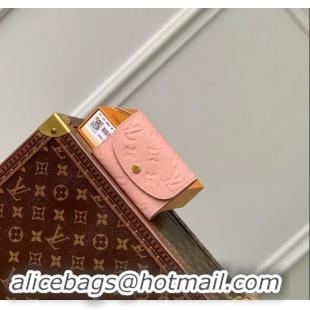 Top Grade Louis Vuitton Monogram Empreinte Leather Rosalie Coin Purse Wallet M82928 Pink