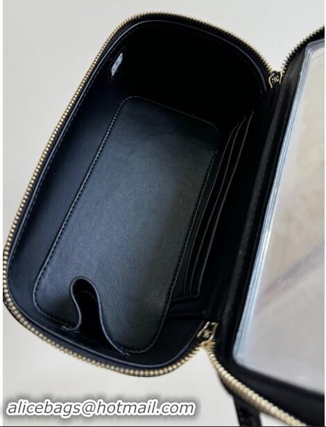 ​Top Grade Chanel Clutch with Chain in Patent Calfskin Bag AP2199 Black 2024