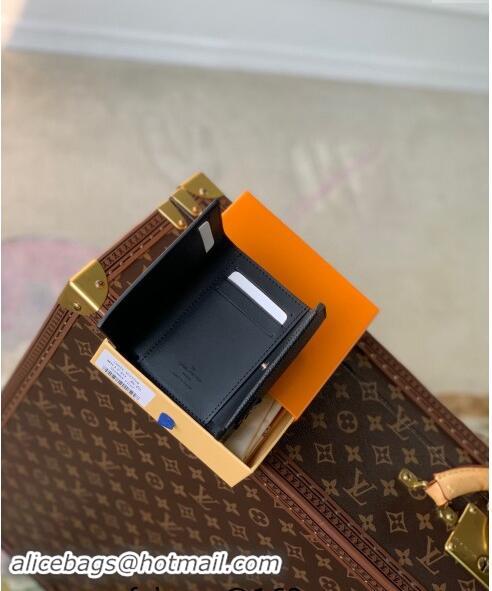 ​Big Discount Louis Vuitton Slender Pilot Wallet in LV Aerogram Leather M81740 Black 2024