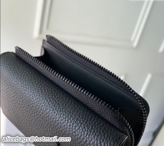 ​Big Discount Louis Vuitton Slender Pilot Wallet in LV Aerogram Leather M81740 Black 2024