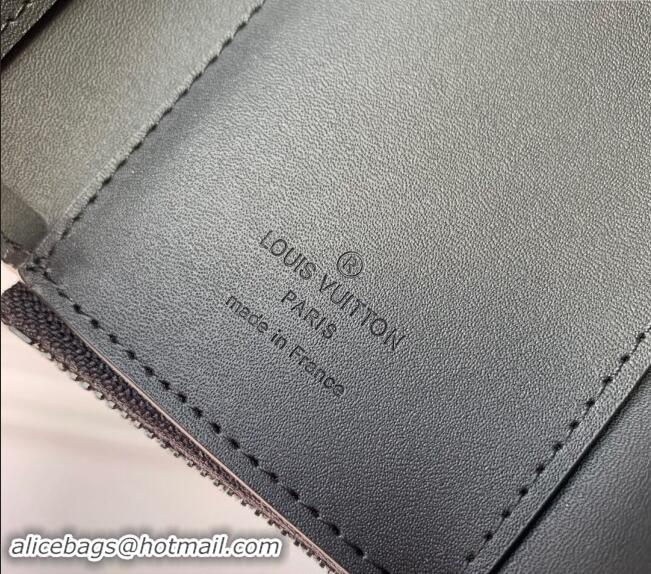 ​Big Discount Louis Vuitton Slender Pilot Wallet in LV Aerogram Leather M81740 Black 2024