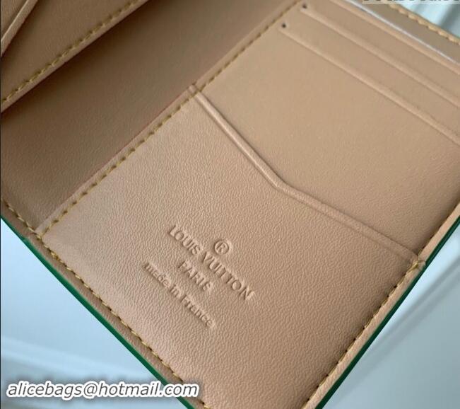 Trendy Design Louis Vuitton Pocket Organizer Wallet in Damier Golf Canvas N40632 Green 2024