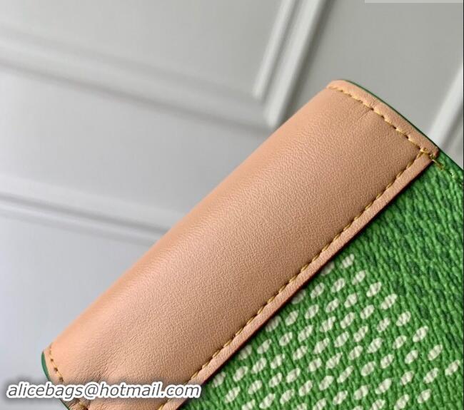 Big Discount Louis Vuitton Slender Wallet in Damier Golf Canvas N40636 Green 2024