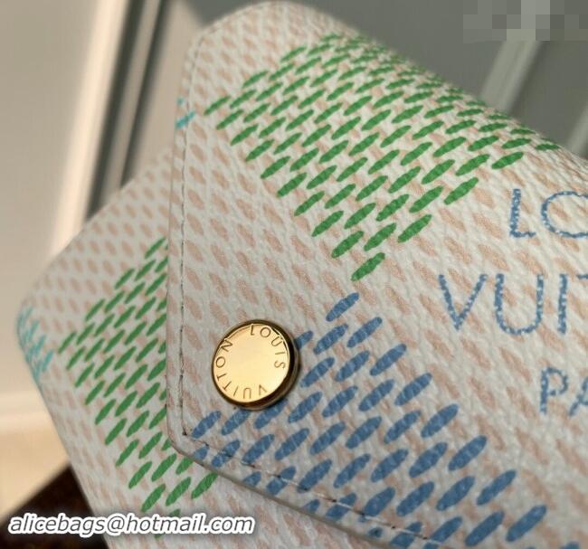 Promotional Louis Vuitton Victorine Wallet in Damier Giant Canvas N40750 Pistachio Green 2024